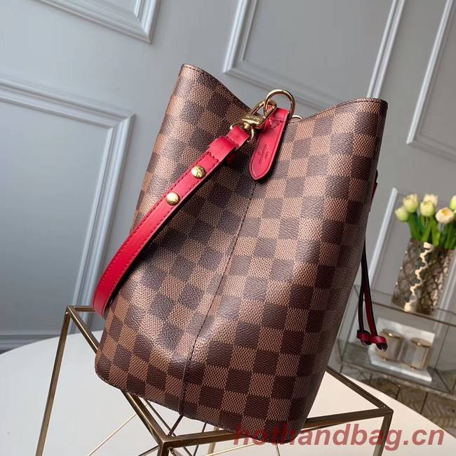 Louis Vuitton Damier Ebene NEONOE N40198 Cherry Berry