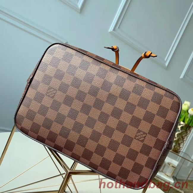 Louis Vuitton Damier Ebene NEONOE N40198 yellow