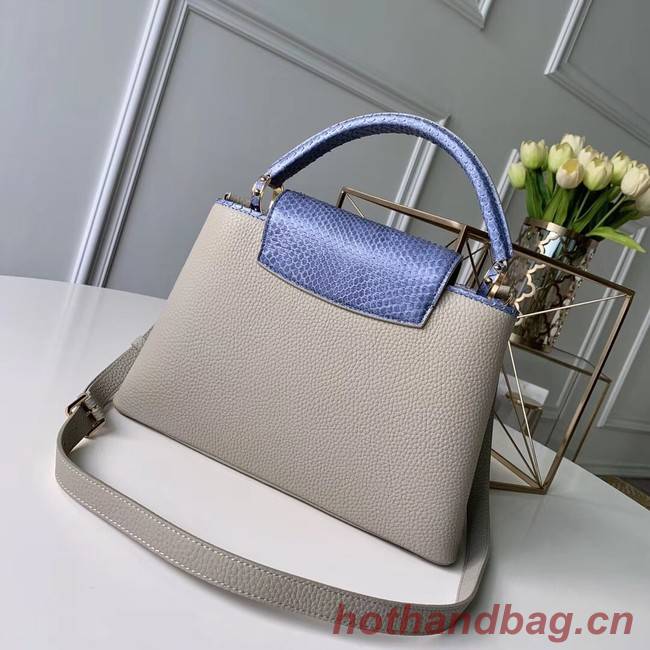 Louis vuitton CAPUCINES M42259 Bleu Gris