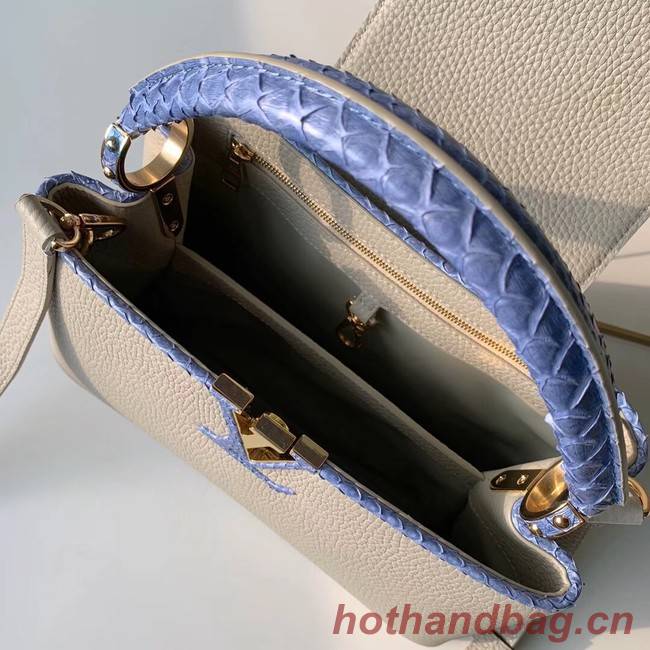 Louis vuitton CAPUCINES M42259 Bleu Gris