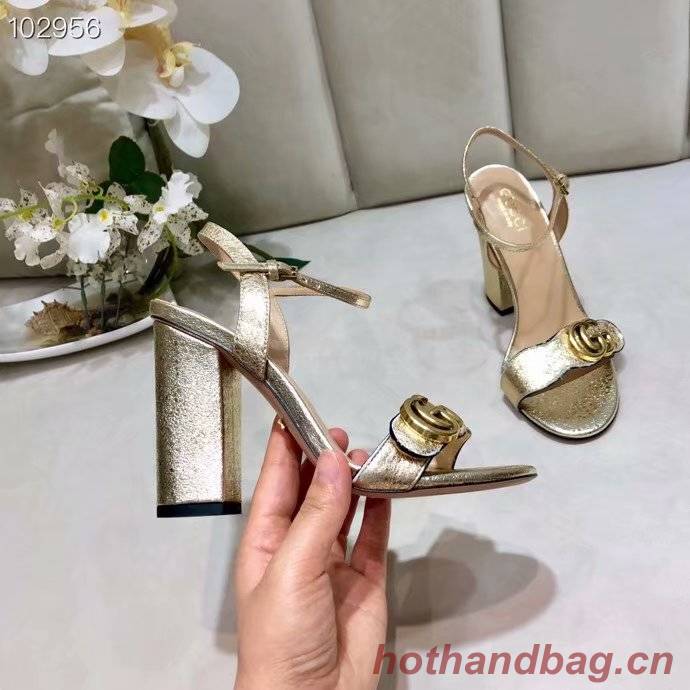 Gucci 10CM High Heels Shoes GG1559BL-1