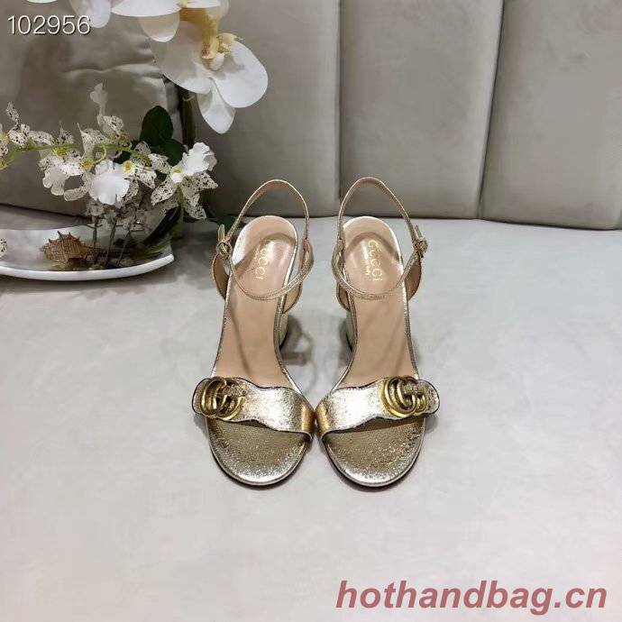 Gucci 10CM High Heels Shoes GG1559BL-1