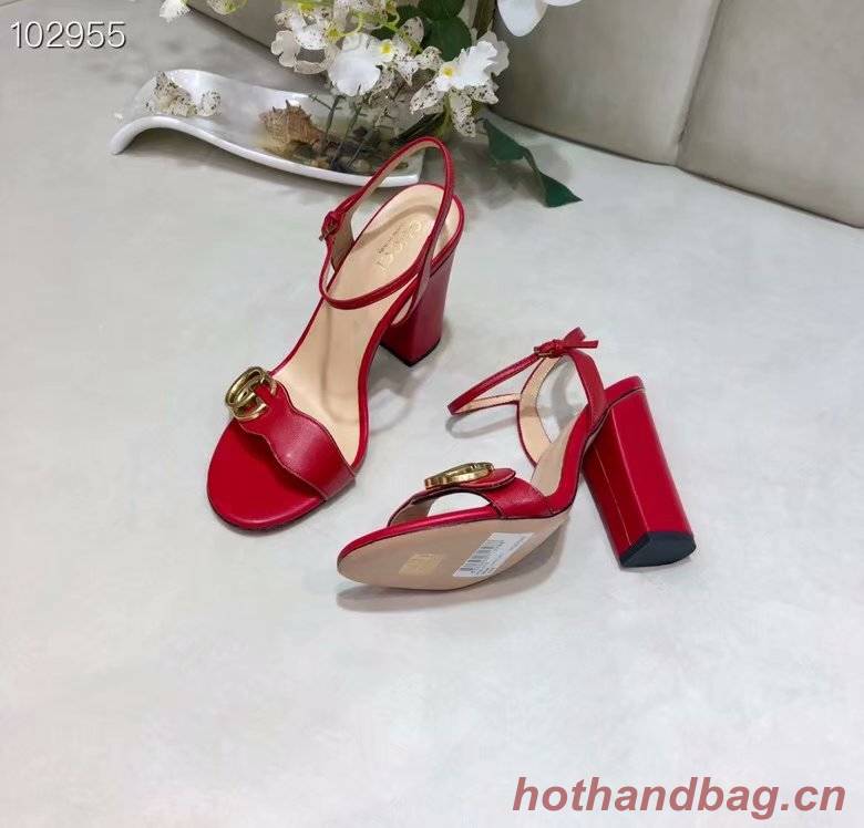 Gucci 10CM High Heels Shoes GG1559BL-4