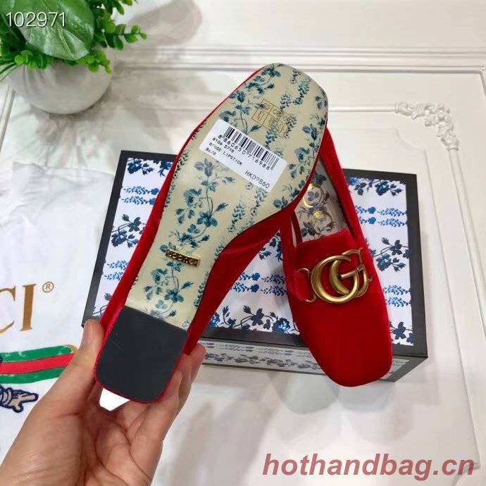 Gucci 5.5CM High Heels Shoes GG1562BL-6