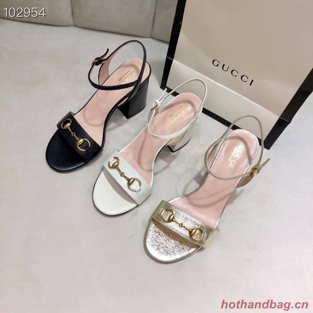 Gucci 7CM High Heels Shoes GG1557BL-2