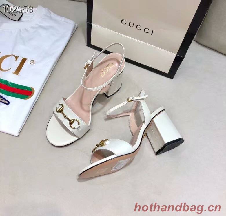 Gucci 7CM High Heels Shoes GG1557BL-3