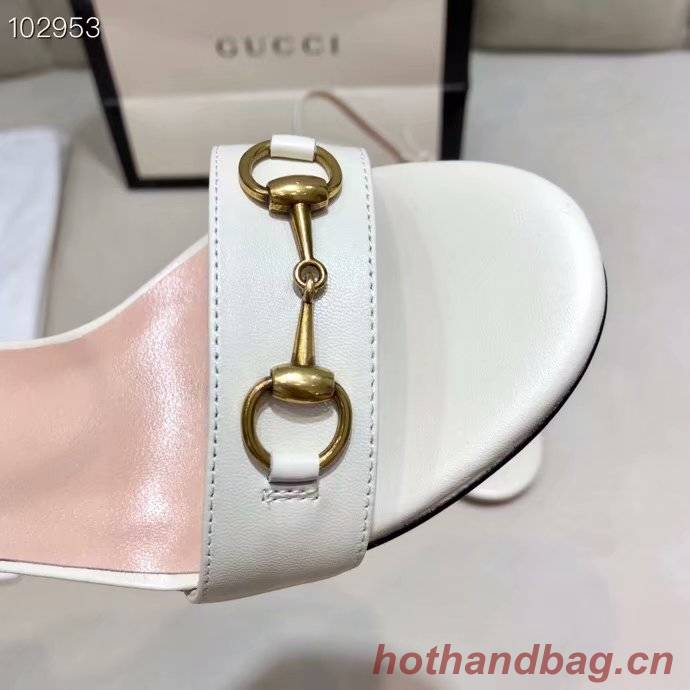 Gucci 7CM High Heels Shoes GG1557BL-3