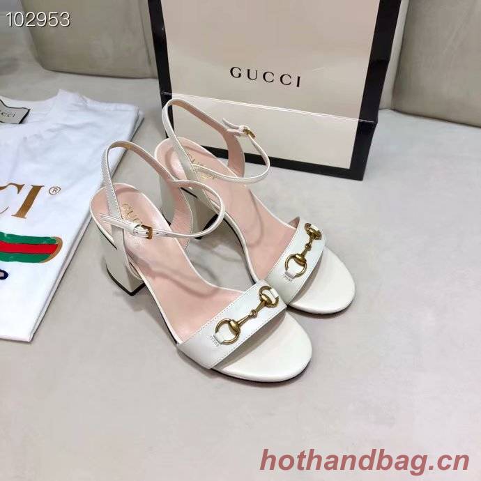 Gucci 7CM High Heels Shoes GG1557BL-3