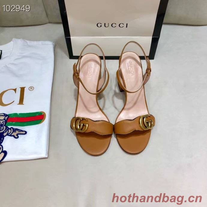 Gucci 7CM High Heels Shoes GG1557BL-4