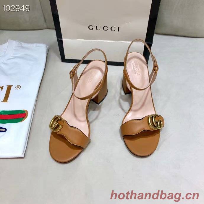 Gucci 7CM High Heels Shoes GG1557BL-4