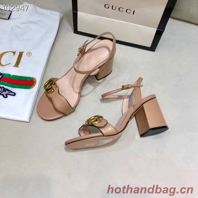 Gucci 7CM High Heels Shoes GG1557BL-6