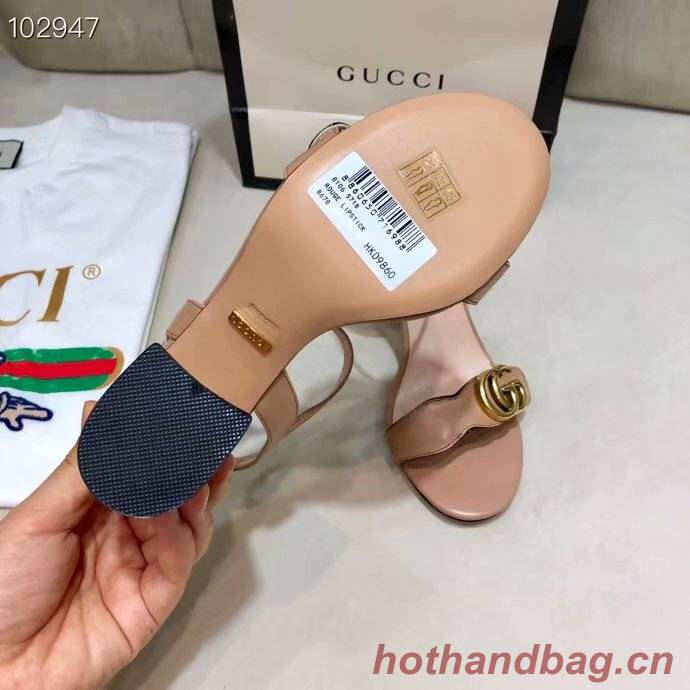 Gucci 7CM High Heels Shoes GG1557BL-6