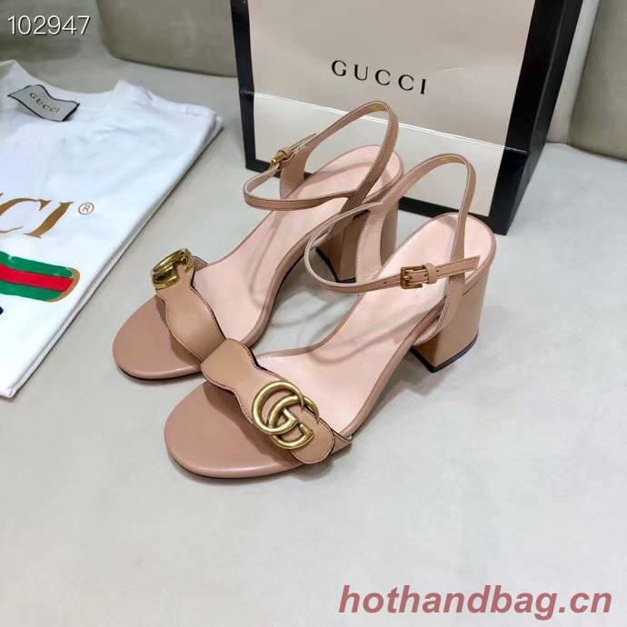 Gucci 7CM High Heels Shoes GG1557BL-6