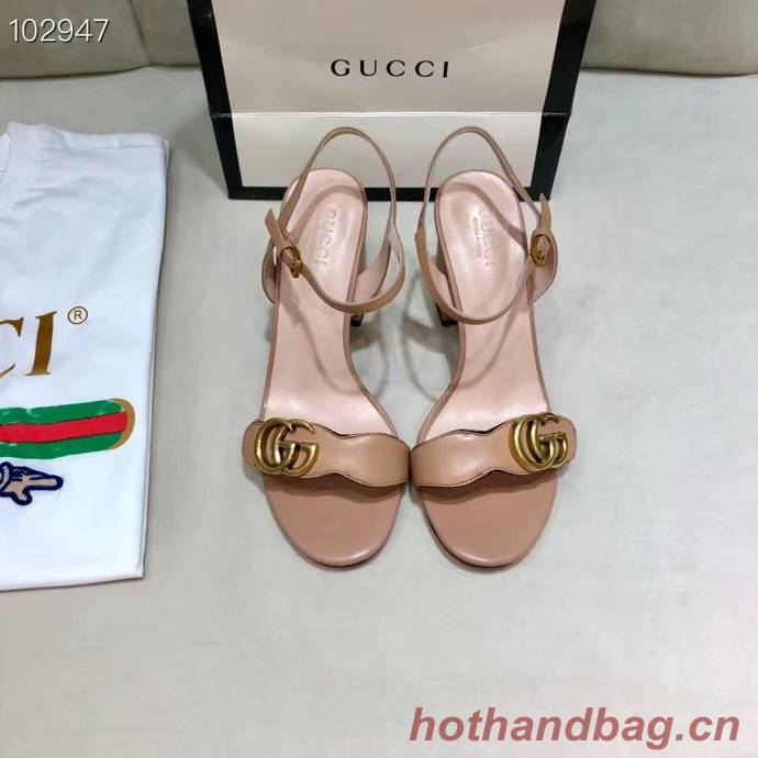 Gucci 7CM High Heels Shoes GG1557BL-6