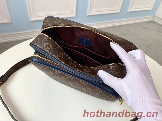 Louis vuitton original monogram canvas Shoulder Bag M51478 blue