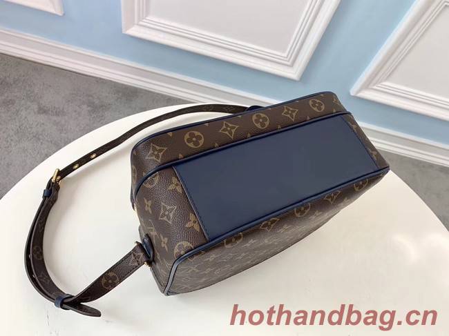 Louis vuitton original monogram canvas Shoulder Bag M51478 blue