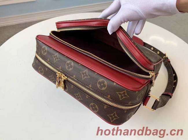 Louis vuitton original monogram canvas Shoulder Bag M51478 red