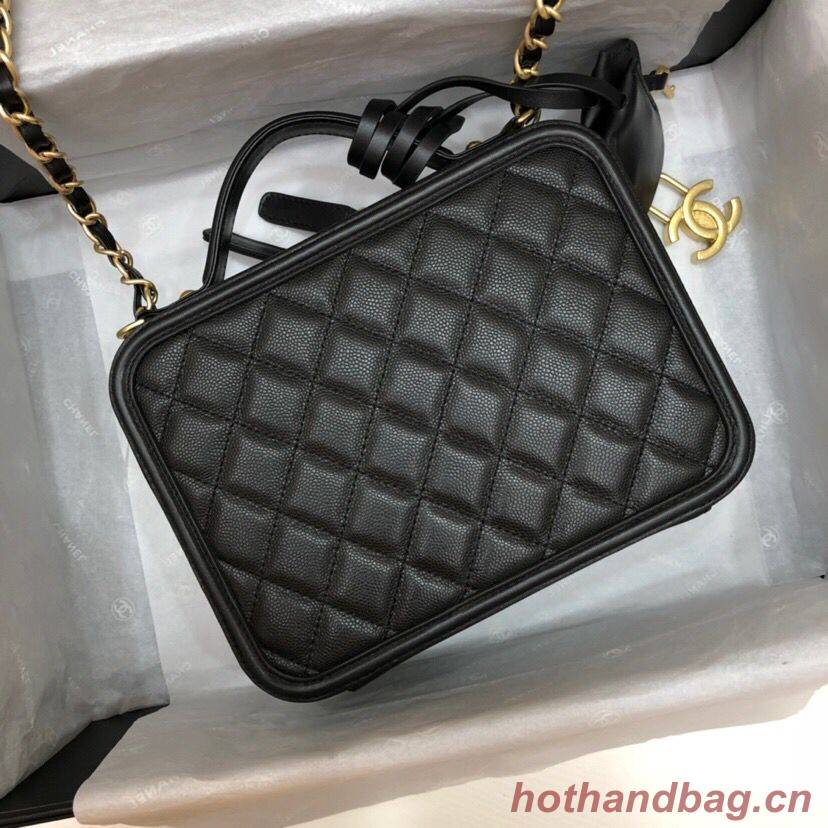 Chanel Cosmetic Bag A93343 black 