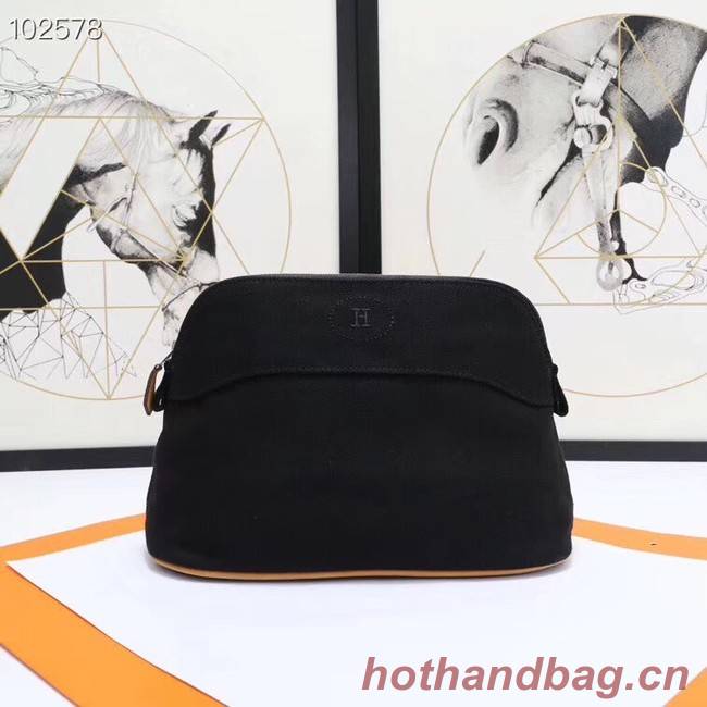 Hermes Cosmetic Bag H3699 Black