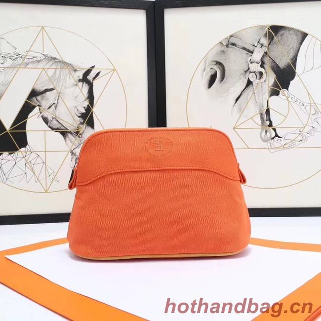 Hermes Cosmetic Bag H3699 Orange