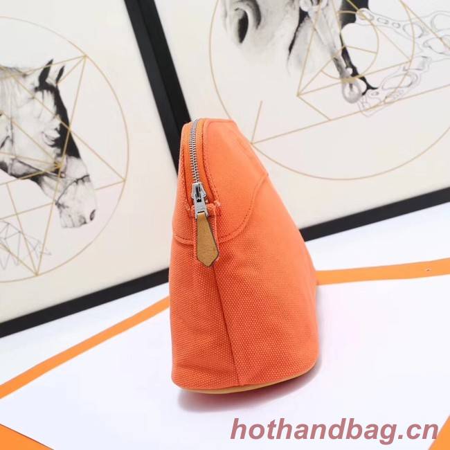 Hermes Cosmetic Bag H3699 Orange