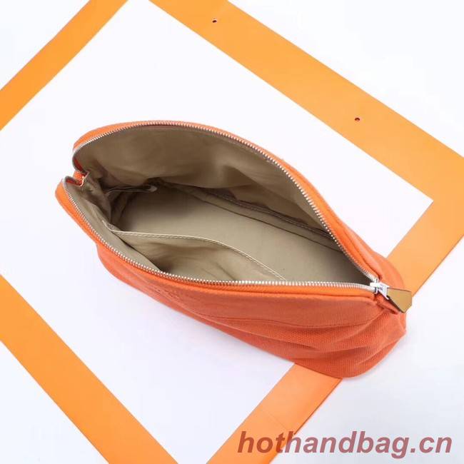 Hermes Cosmetic Bag H3699 Orange