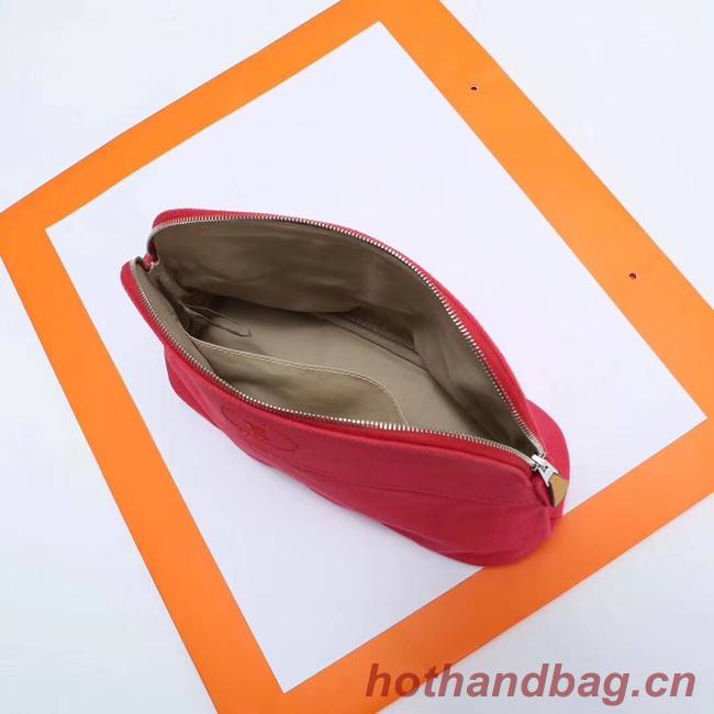 Hermes Cosmetic Bag H3699 Red