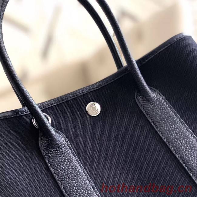 Hermes Garden Party 36cm Tote Bags Original Leather A3698 Black