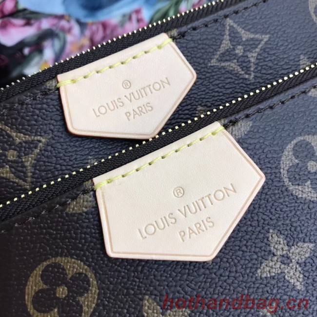 Louis vuitton original monogram canvas Shoulder Bag MULTI-POCHETTE ACCESSOIRES M44813