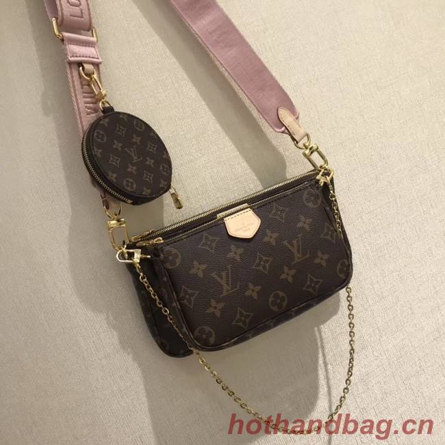 Louis vuitton original monogram canvas Shoulder Bag MULTI-POCHETTE ACCESSOIRES M44813