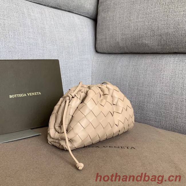 Bottega Veneta Sheepskin Weaving Original Leather BV3693 Off White