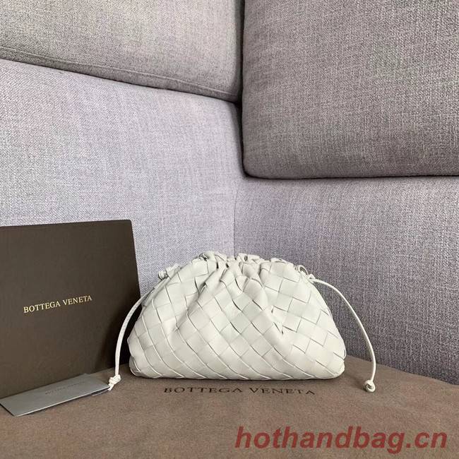 Bottega Veneta Sheepskin Weaving Original Leather BV3693 White