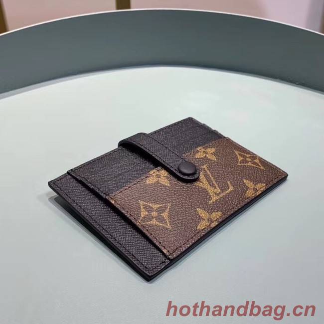 Louis Vuitton Monogram Canvas Card Holder M61730 Black