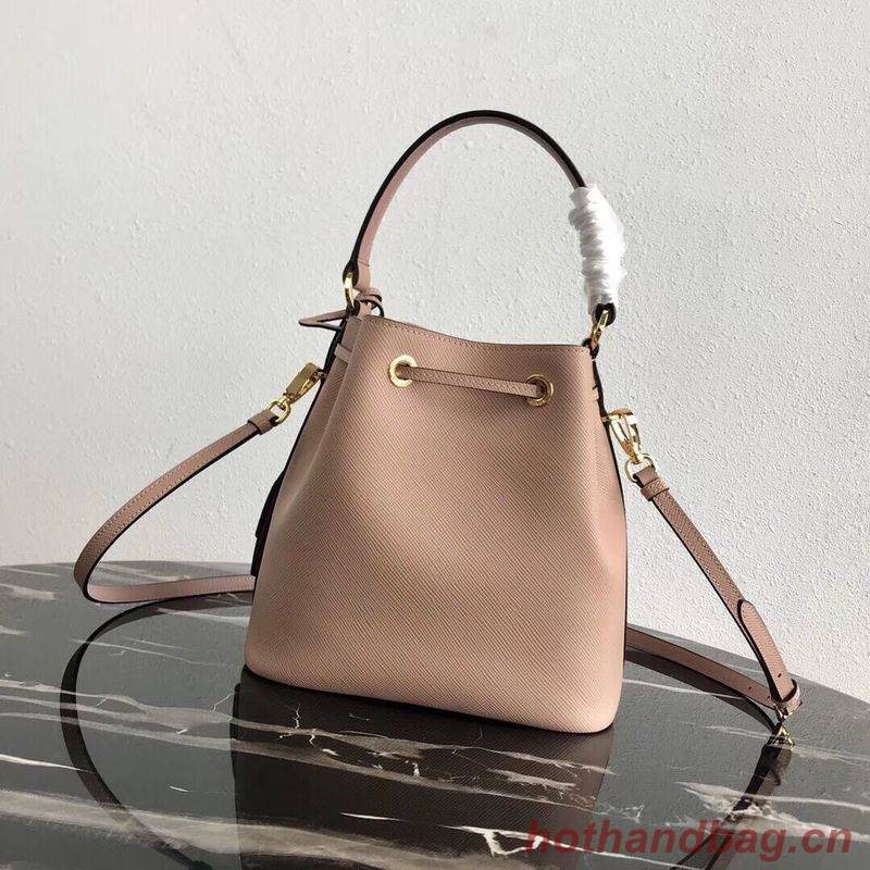 Prada Galleria Saffiano Leather Bag 1BE032 Nude