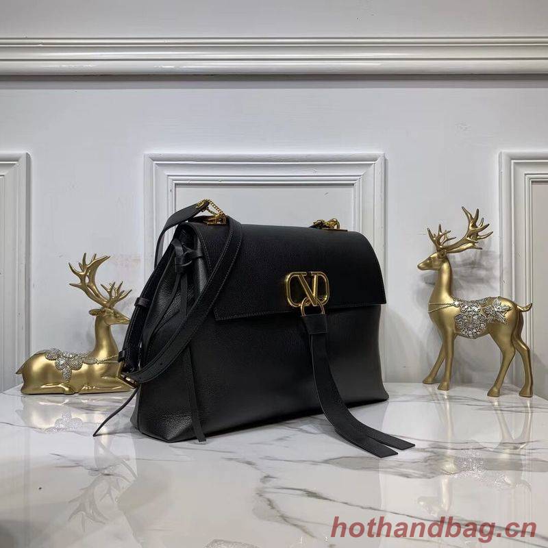 VALENTINO Origianl Leather Bag V0012 Black