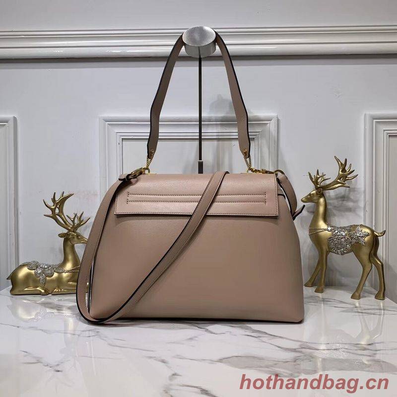 VALENTINO Origianl Leather Bag V0012 Nude