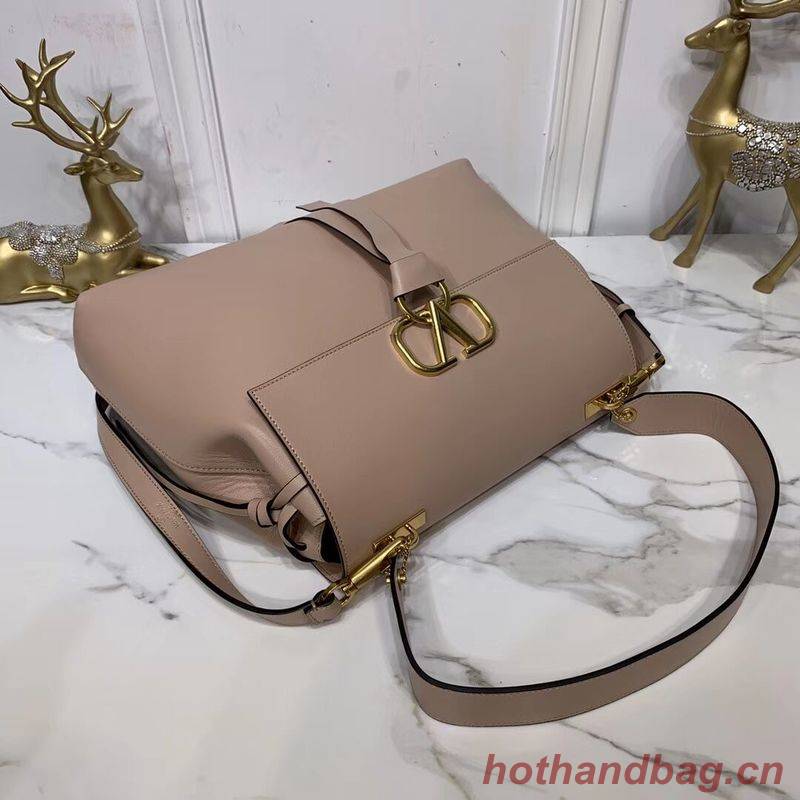 VALENTINO Origianl Leather Bag V0012 Nude