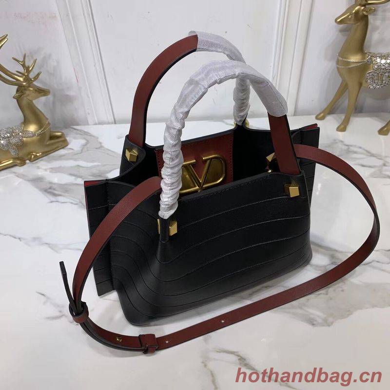 VALENTINO Origianl Leather Bag V0052H Black