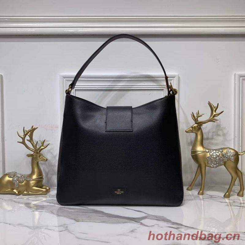 VALENTINO Origianl Palm Leather Bag V5002 Black