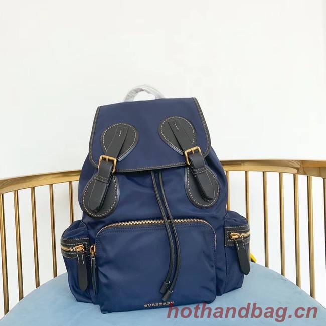 Burberry Large Backpack Fabric BU3699 blue