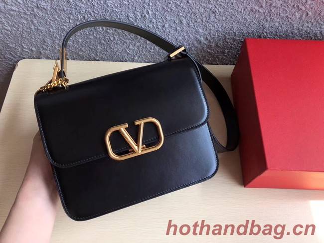 VALENTINO Origianl Leather Bag 0074L black