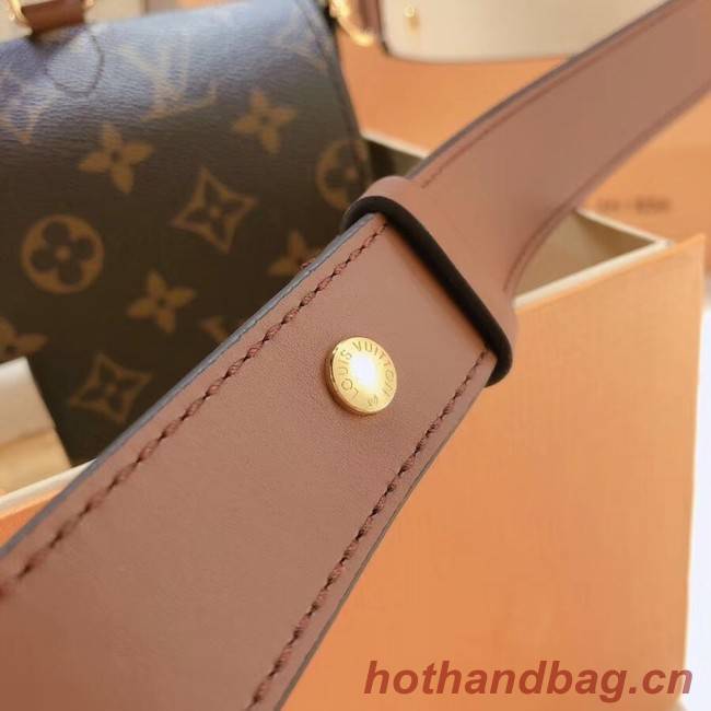 Louis Vuitton Monogram Canvas Original Leather VAUGIRARD M44354 black