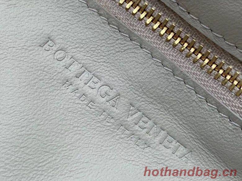 Bottega Veneta Sheepskin Weaving Original Leather BV3996 White