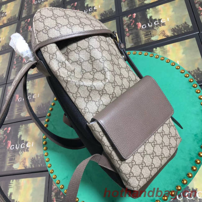 Gucci Ophidia canvas medium GG Backpack 598140 brown