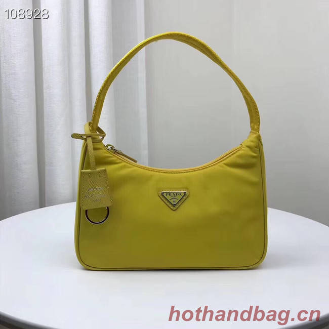 Prada Re-Edition 2000 nylon mini-bag 1NE515 yellow