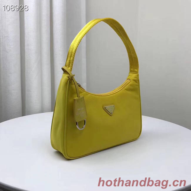 Prada Re-Edition 2000 nylon mini-bag 1NE515 yellow