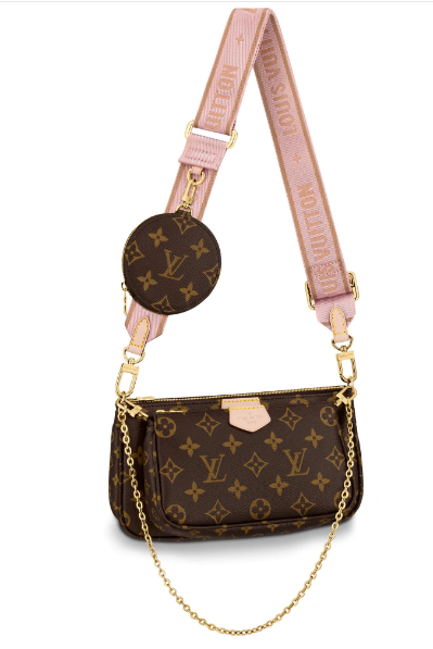 Louis vuitton original monogram canvas Shoulder Bag MULTI-POCHETTE ACCESSOIRES M44813