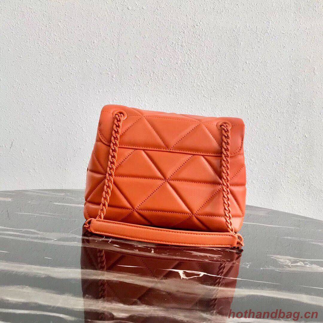 Small Prada Spectrum shoulder bag 1BD233 Orange