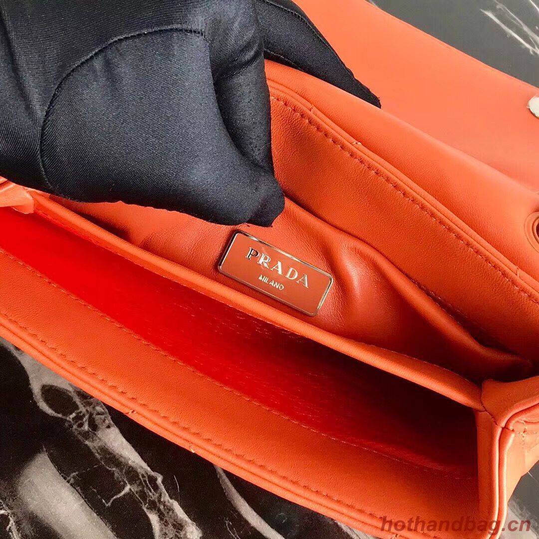 Small Prada Spectrum shoulder bag 1BD233 Orange