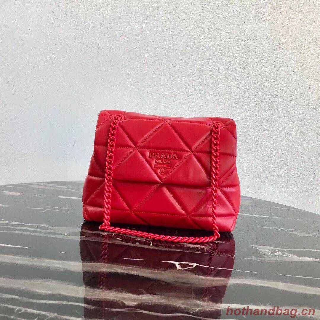 Small Prada Spectrum shoulder bag 1BD233 Red